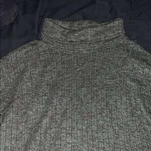 Green turtleneck